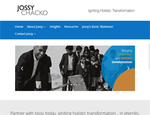 Tablet Screenshot of jossychacko.org
